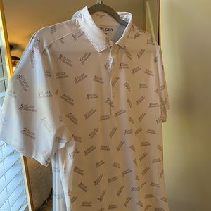 Brand new Matte Grey golf polo